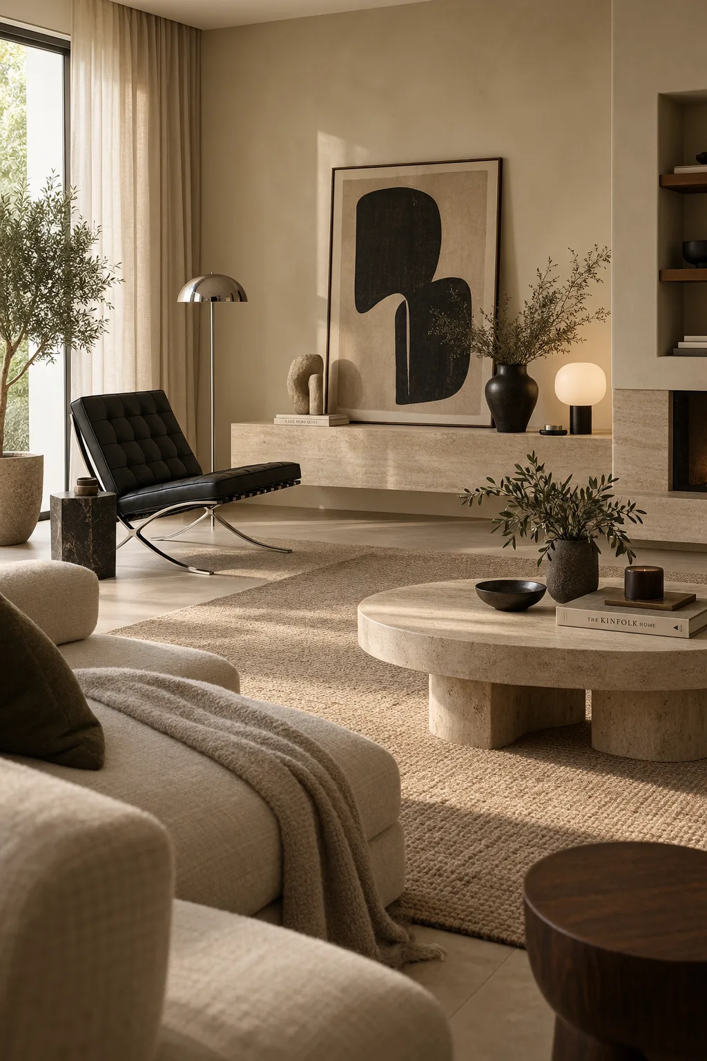 Den Barcelona Chair kombinieren