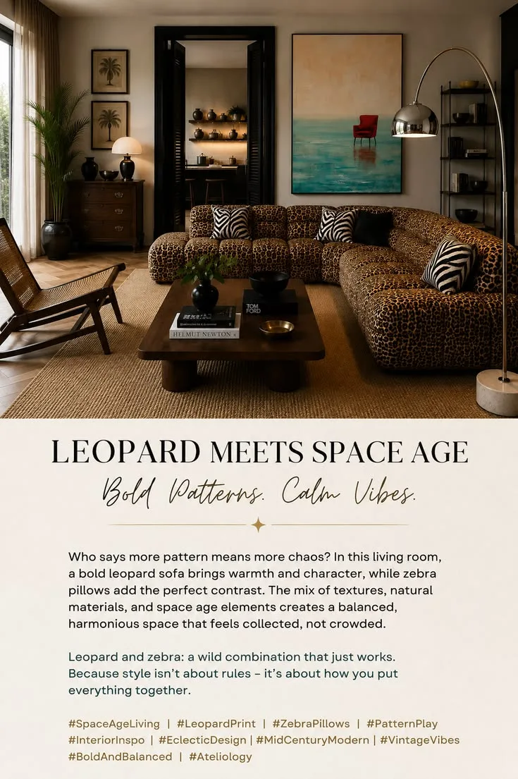 Leopard und Zebra im Schlafzimmer kombinieren
